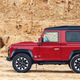 Illustration for article titled Land Rover Is Stuffing 400 HP V8s Into Vintage Defenders